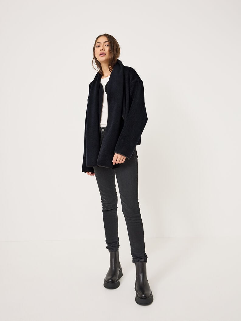 giacca in pile - nero taw1043-80009 compra tamaris back to business online